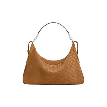 CELINE Romy Collection Calfskin Shoulder Bag Portable Crossbody Bag Shoulder Bag Women's Brown
