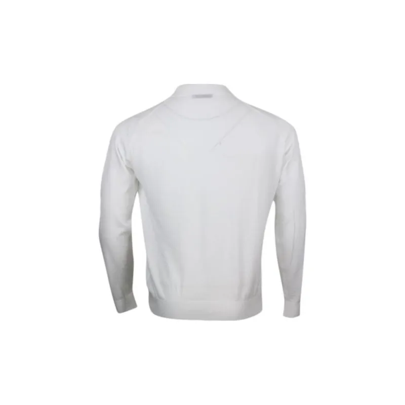 JOHN SMEDLEY Polo Shirt Men's White-1