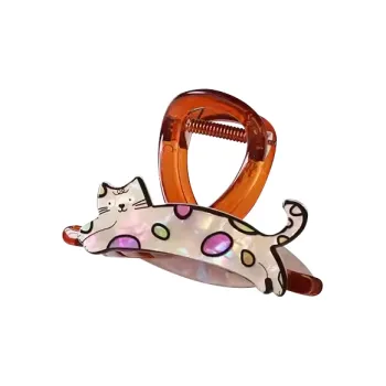 MENGNI Acrylic Hair Clips Women's