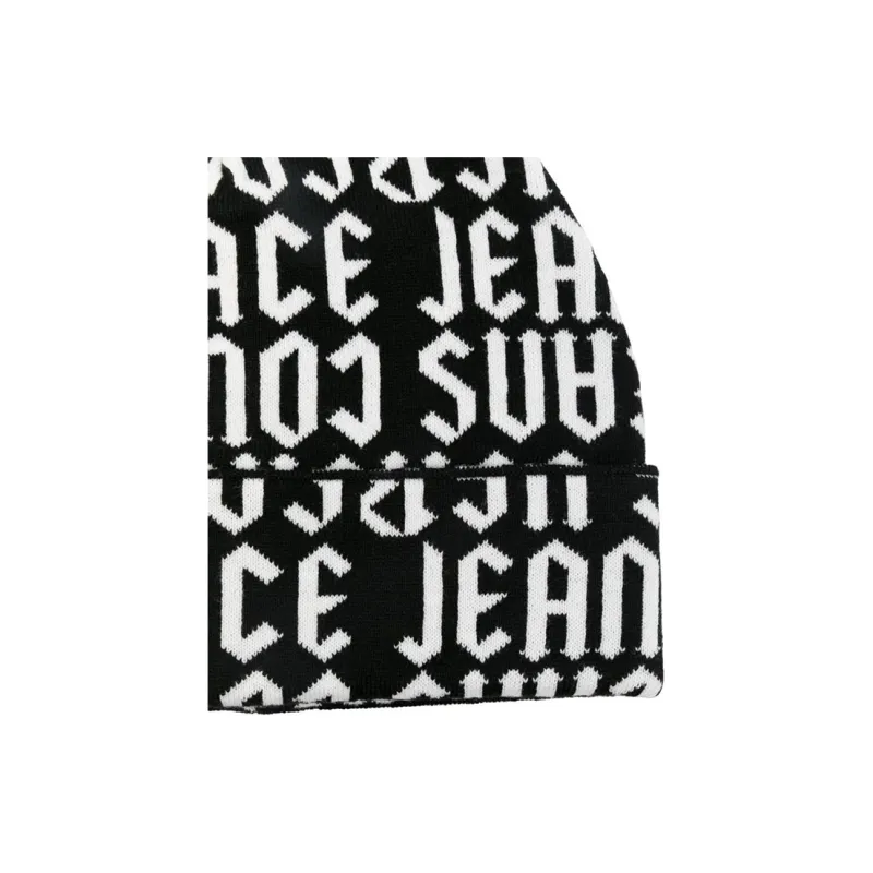 VERSACE JEANS COUTURE Logo-jacquard Beanie Hat-2