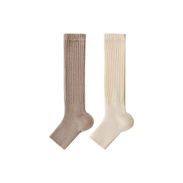 Temooues Knee High Socks Women's 2 Pack-4