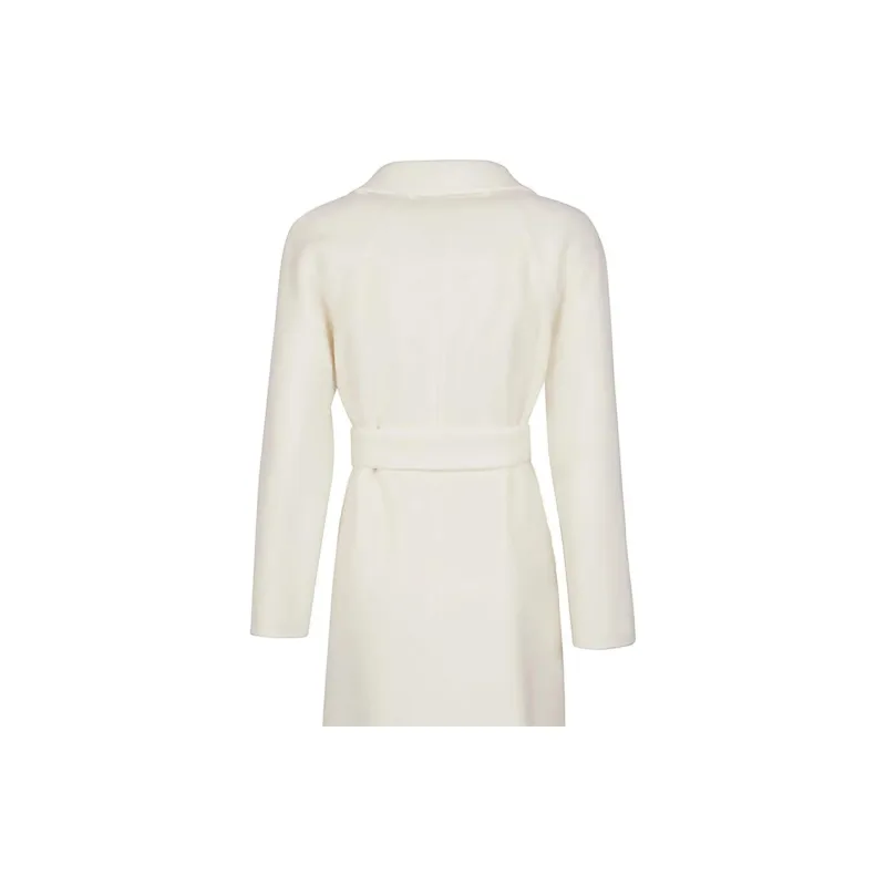 MaxMara Ludmilla Belted Long Sleeved Coat-6