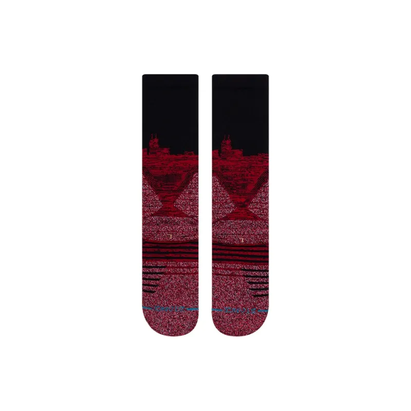 Stance Mid Calf Socks Men's 1 Pack Red-2