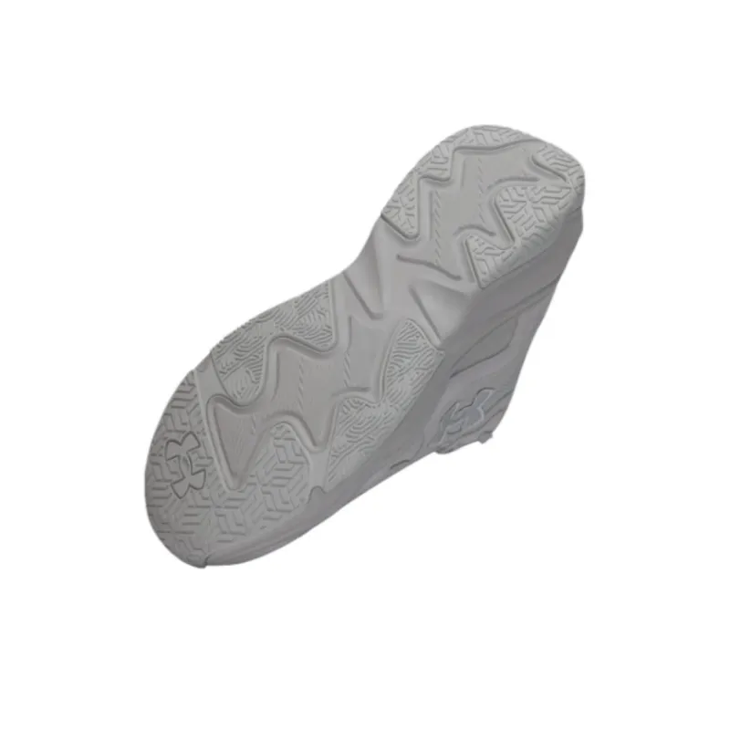 Under Armour Anti Slip Wear Resistant Low Top Casual Shoes Unisex Gray-4