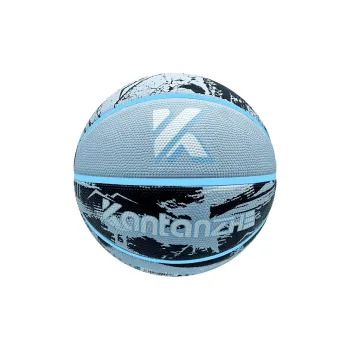 KANTANZHE Rubber Basketball Blue Size 7 Ball Street Unisex
