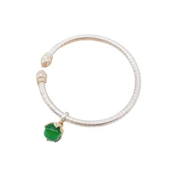 RURA S999 Fine Silver Bangles Women's Silver