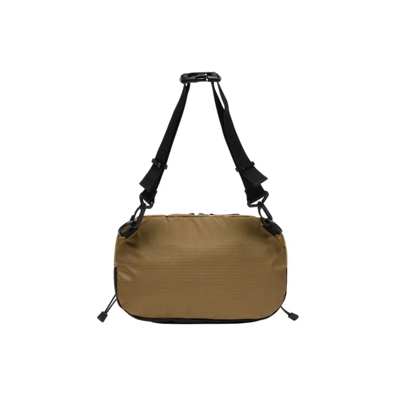 Jack Wolfskin Recycled Nylon Shoulder Bag Men's Coyote Earth Tone-4