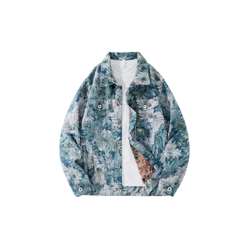 TESTUNG Denim Jackets Unisex-48