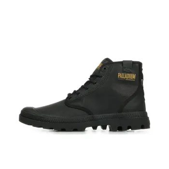Palladium Abrasion Resistant Short Outdoor Boots Men's Black