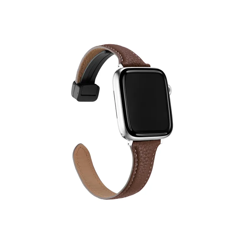 XINGYAAN Watch Band Apple Compatibility Cowhide Leather Material-8