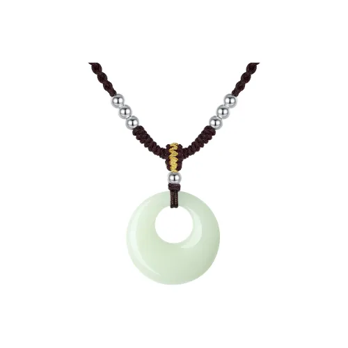 D.Get Nightstone Necklaces Unisex Present Box Good Luck