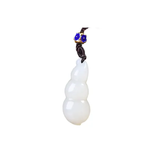 Jing Ruyu Hetian Jade Necklaces White Jade Unisex