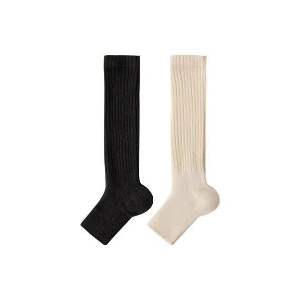 Temooues Knee High Socks Women's 2 Pack-0