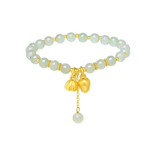 YIBO YB Hetian Jade Bracelets Green Jade Women's