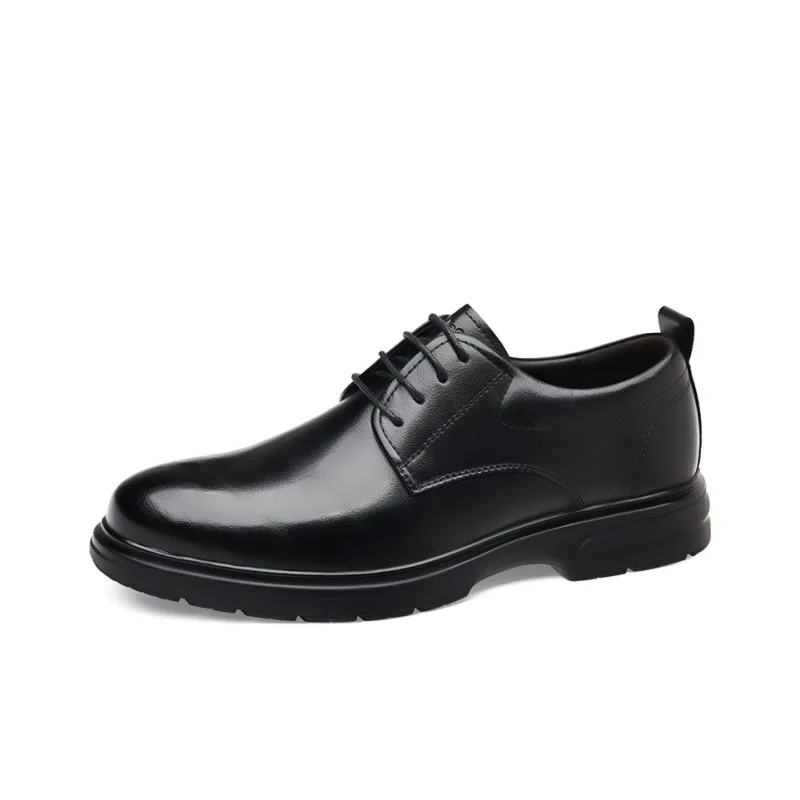 Mulinsen Men's Casual Shoes Men Low Top Brown-1