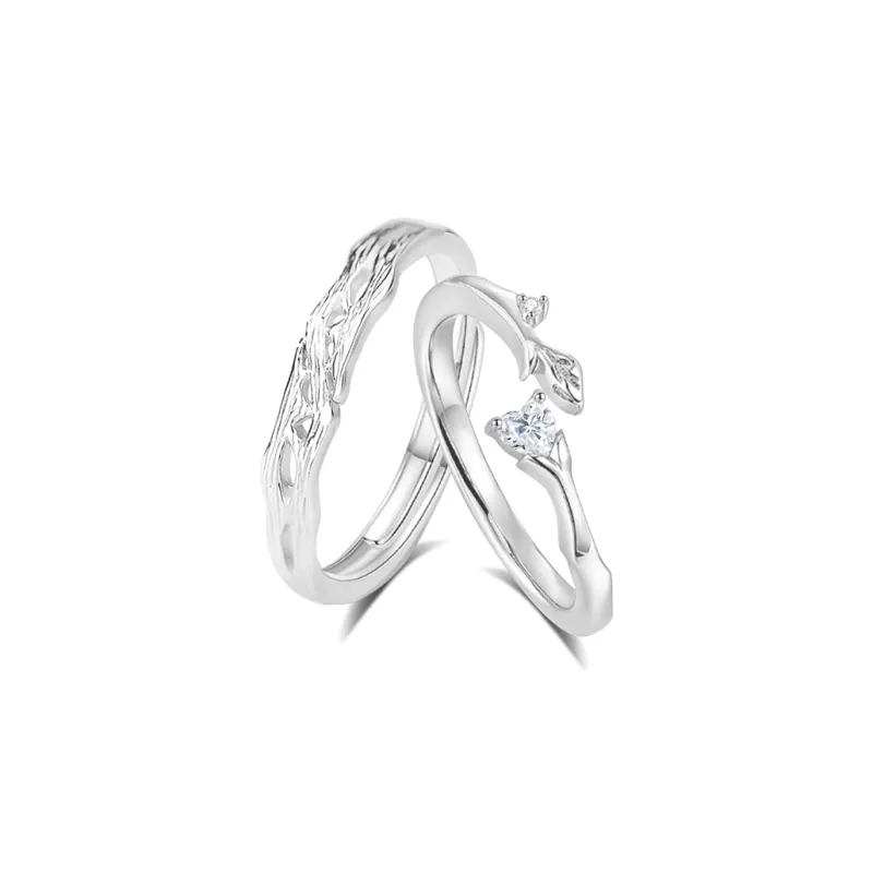 Fortune Gold 999 Fine Silver Rings Unisex-0