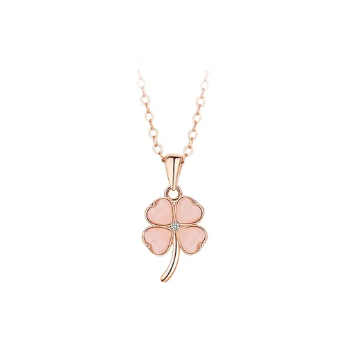 FUSSEM Cat's Eye Stone Necklaces Women's