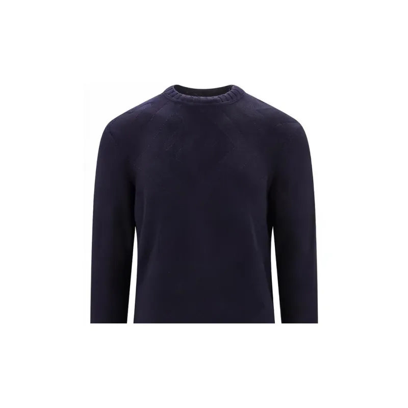 FENDI SS23 Sweater Men's Dark Blue-3