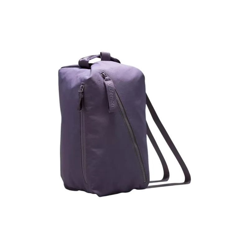 Lululemon Nylon Backpack Crossbody Bag One Shoulder Bag Sling Bag Regular Unisex Nightfall Color-1