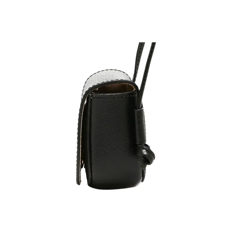 LONGCHAMP Cow Leather One Shoulder Crossbody Coin Purse Regular Women's Black-4
