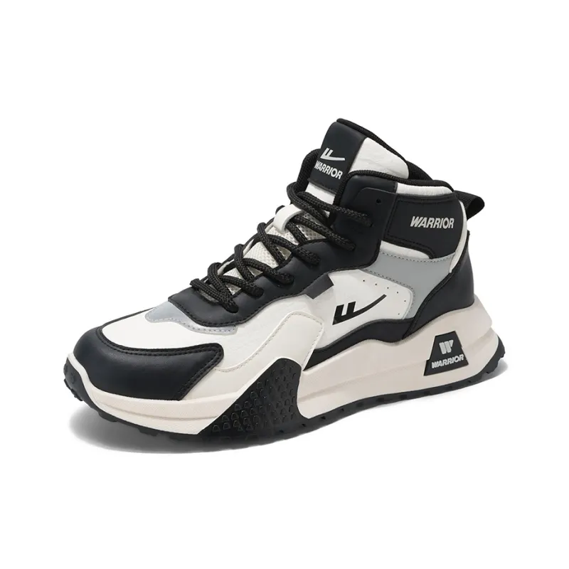 Warrior Wear Resistant Height Increasing Rebound High Top Casual Shoes Men's-11