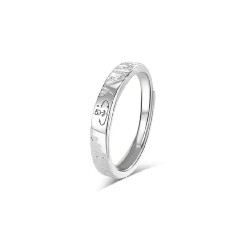 Shang Yinfu 990 Silver Rings Unisex-4