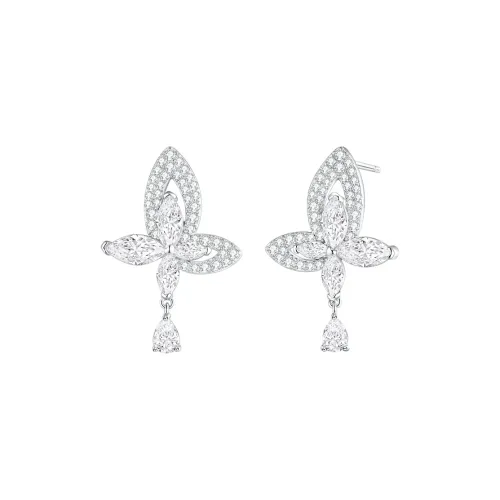 DESIGN CIRCLES S925 Silver Earrings Women's