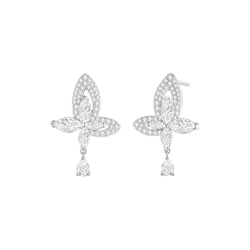 DESIGN CIRCLES S925 Silver Earrings Women's-0