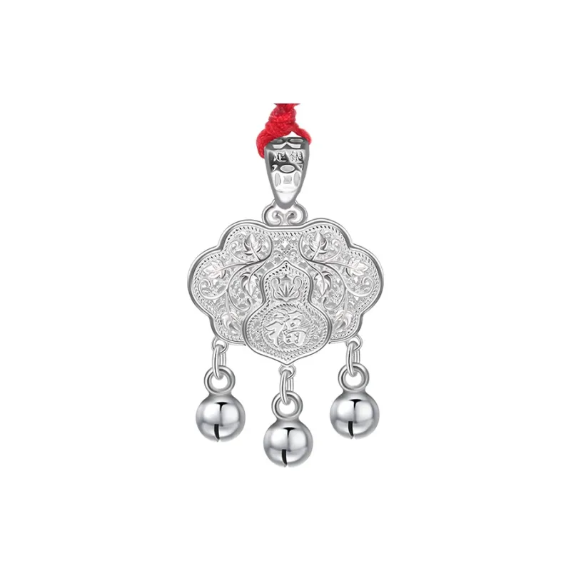 LAOYINJIANG S999 Fine Silver Pendants Kids'-10