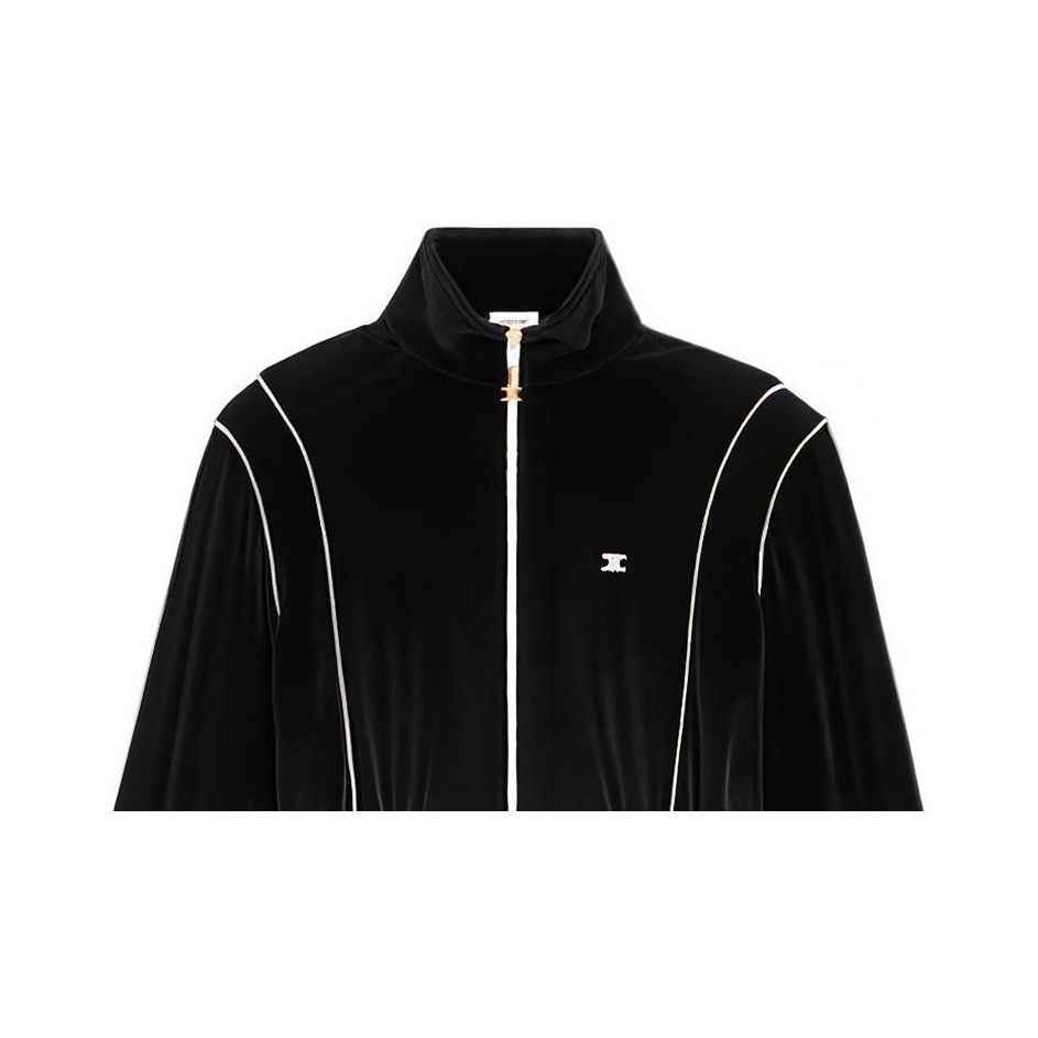 CELINE Cropped Coats Women's Black S - POIZON