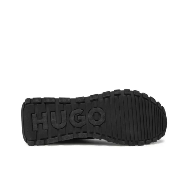 HUGO BOSS Coverage High-Top Casual Shoes Men's Black-4