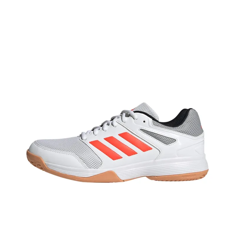 Adidas Speedcourt Anti-Slip Wear-Resistant Low-Top Training Shoes Men's White-0