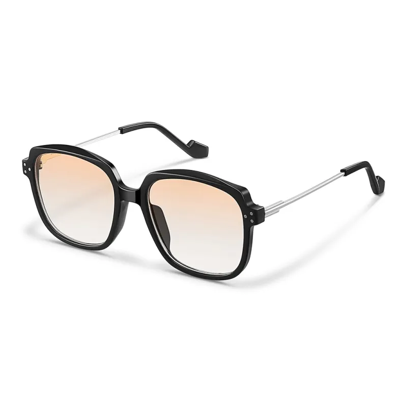 HELMER Alloy Square Sunglasses Unisex-4