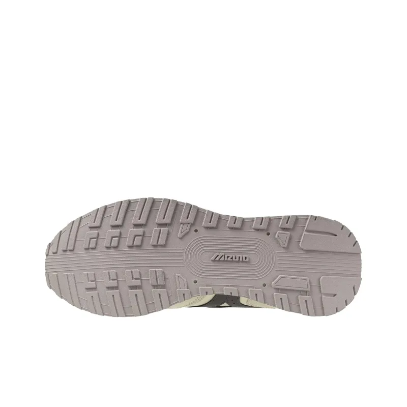 Mizuno RB87 Anti Slip Wear Resistant Low Top Running Shoes Men's Gray Black-3
