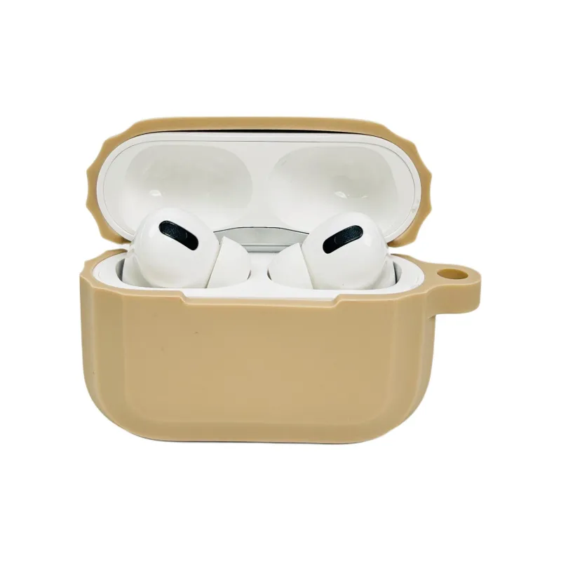 Sopi Compatibility With Apple AirPods 4/2/3/4th Generation/AirPods Pro/Pro TPU Solid Color Stripes Headphone Cases-7