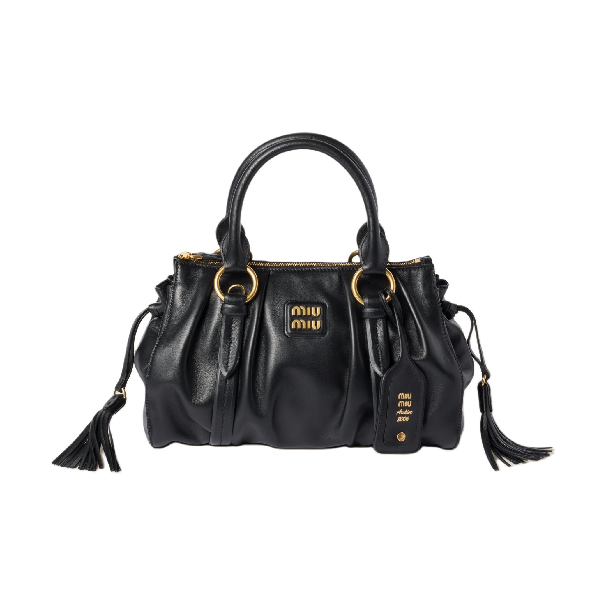 Miu Miu Black Handbags on Sale & Authentic - POIZON