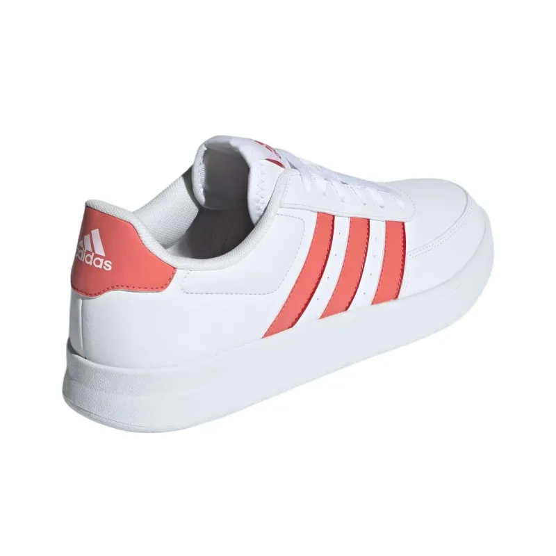 Adidas BREAKNET 2.0 Anti-Slip Wear-Resistant Low-Top Skateboard Shoes Unisex White-2