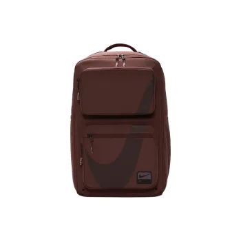 Nike Polyester Backpack Unisex Red Brown