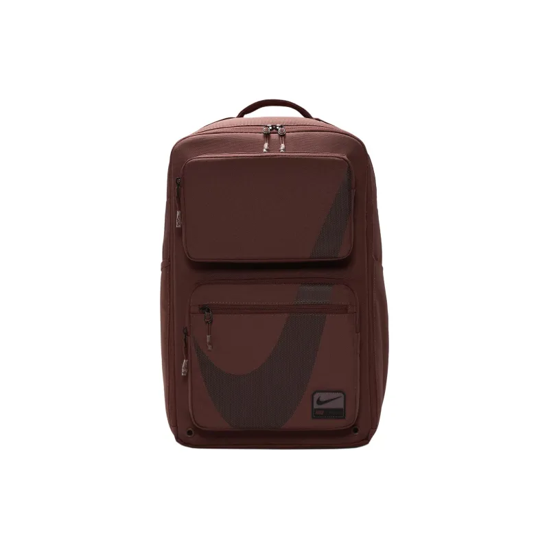 Nike Polyester Backpack Unisex Red Brown-0