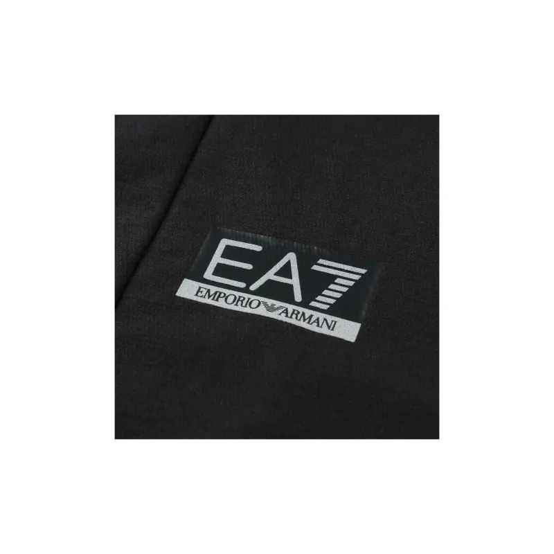 EMPORIO ARMANI Logo patch Hooded Jacket-6