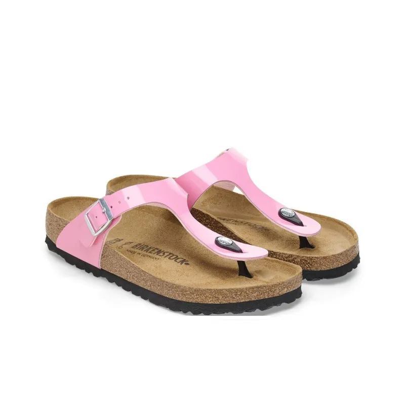 Birkenstock Gizeh Series EVA Abrasion-Resistant Flip Flops Women's Candy Pink Narrow Fit-2