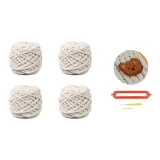DIY Hand-Woven Scarf[Beige]
