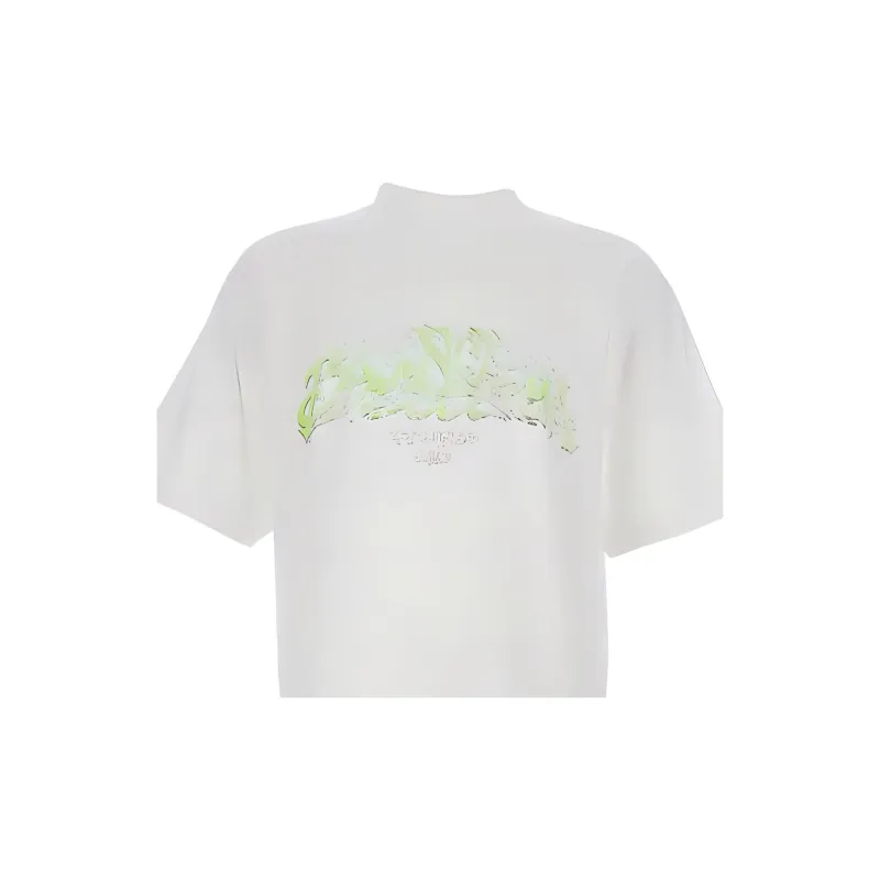 Balenciaga Logo Printed Crewneck T-Shirt-4