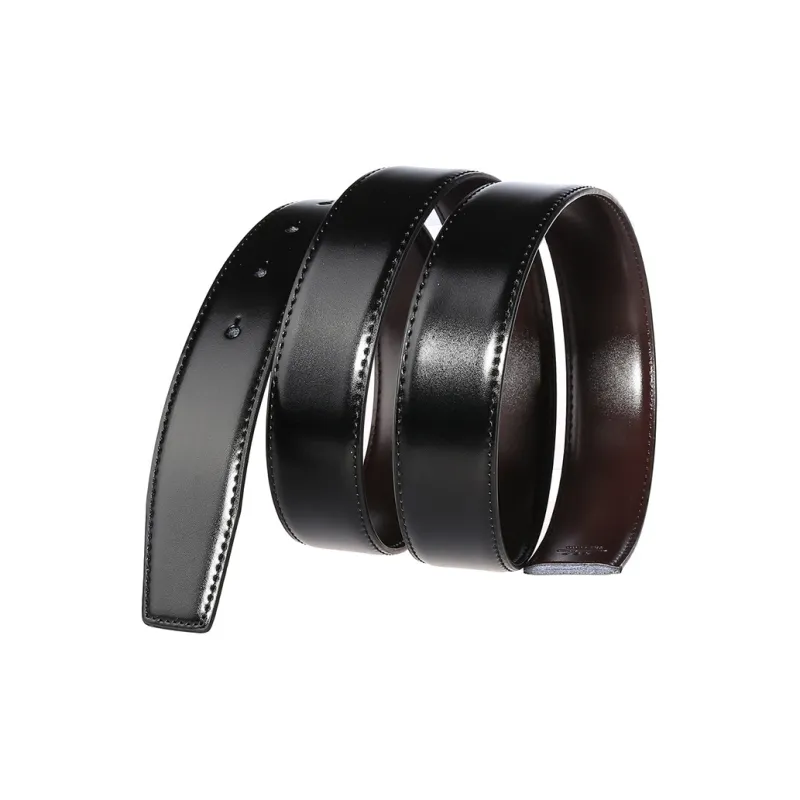 YUZHAOLIN Cow Split Leather Leather Belts Men's 3.4CM-5