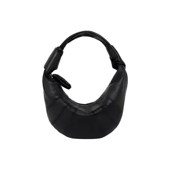 Lemaire Croissant Series Lambskin Croissant Bag Handbag Mini Women's Black
