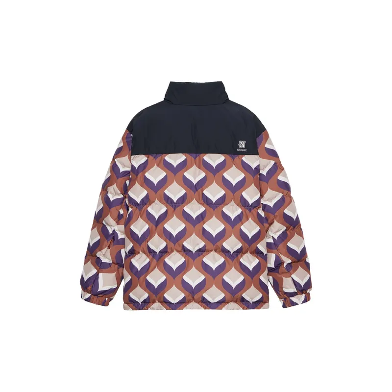 NAVIGARE Down Jacket Unisex Mocha Coffee/Black-1