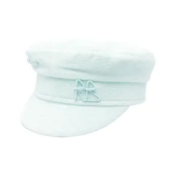 RUSLAN BAGINSKIY Logo-appliqué Baker Boy Cap