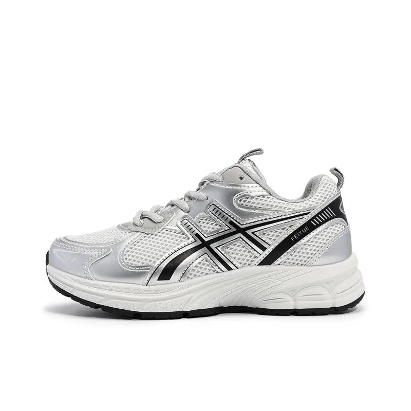 Feiyue Cushioned Wear-Resistant Lightweight Breathable Slip-Resistant Low-Top Casual Running Shoes Women's-1