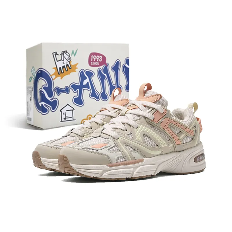 Q-AND Anti-Slip And Wear-Resistant Height Increasing Low-Top Hiking Shoes Unisex-6