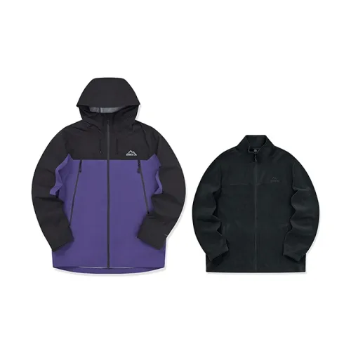 Erke Aspect Windbreaker Jackets Unisex Ore Purple